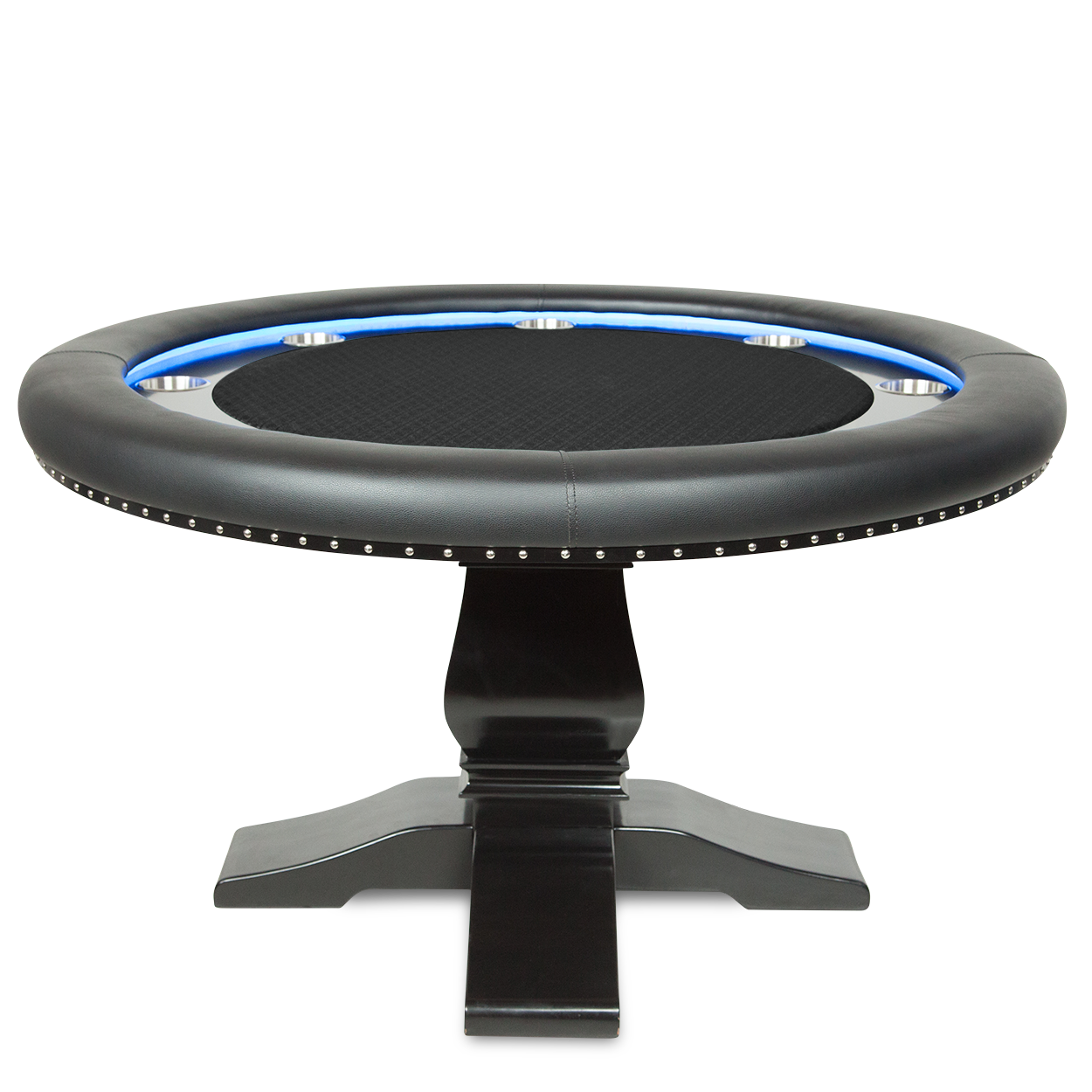 BBO Ginza LED Round Poker Table