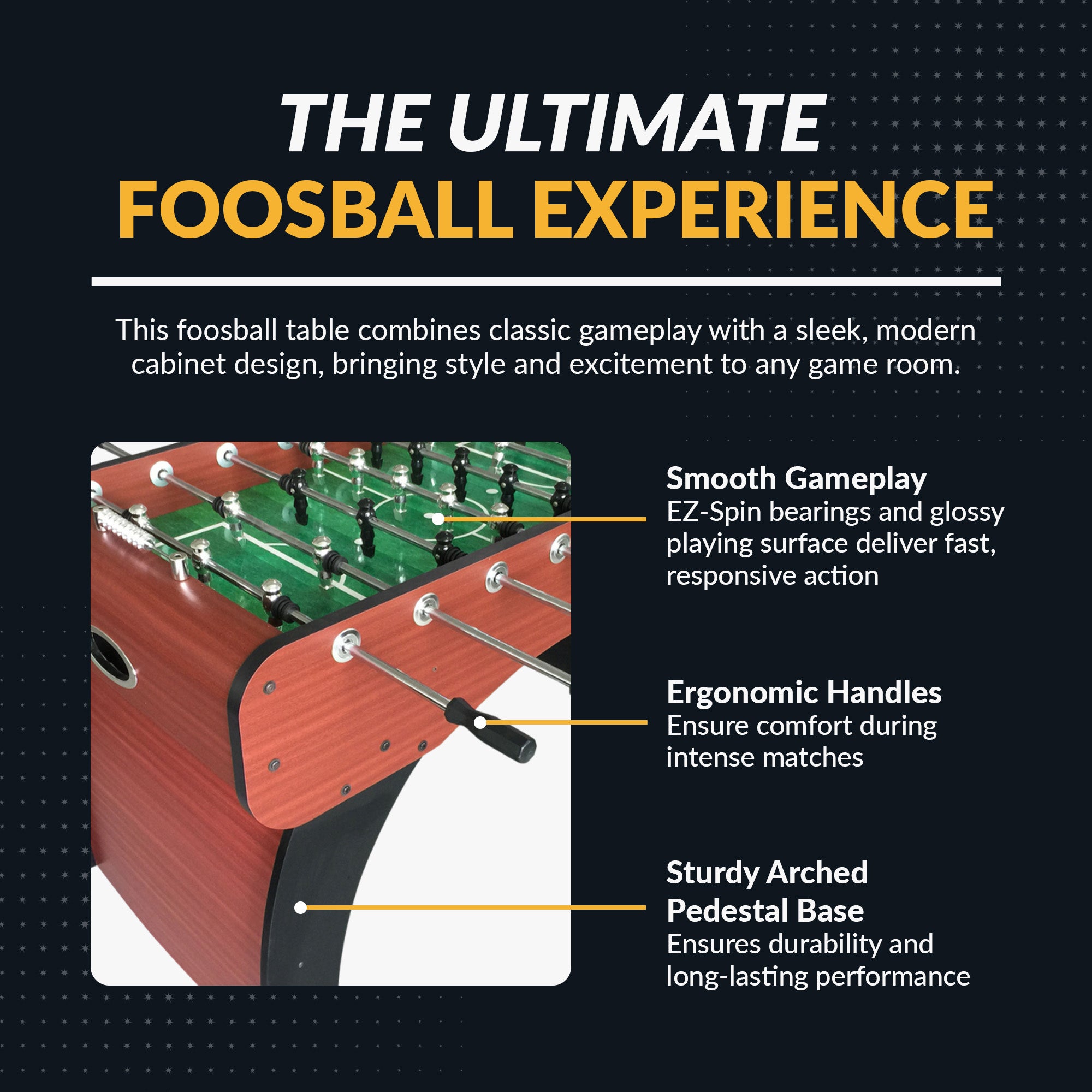 Metropolitan 54” Foosball Table