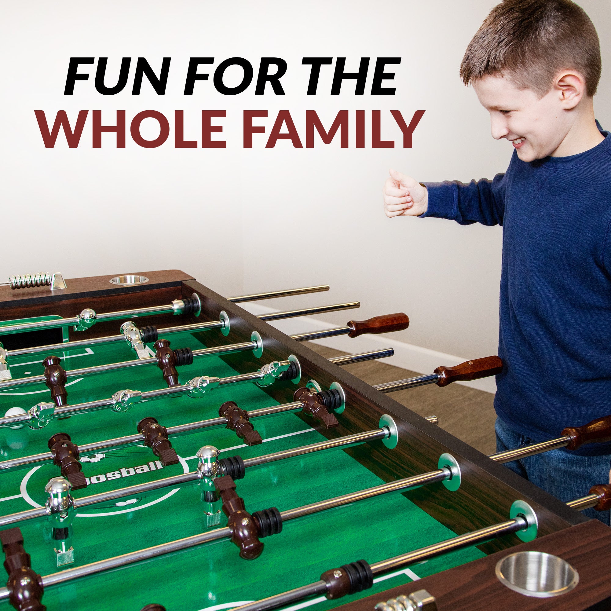 Primo 56" Foosball Table – Furniture Style Game Room Table