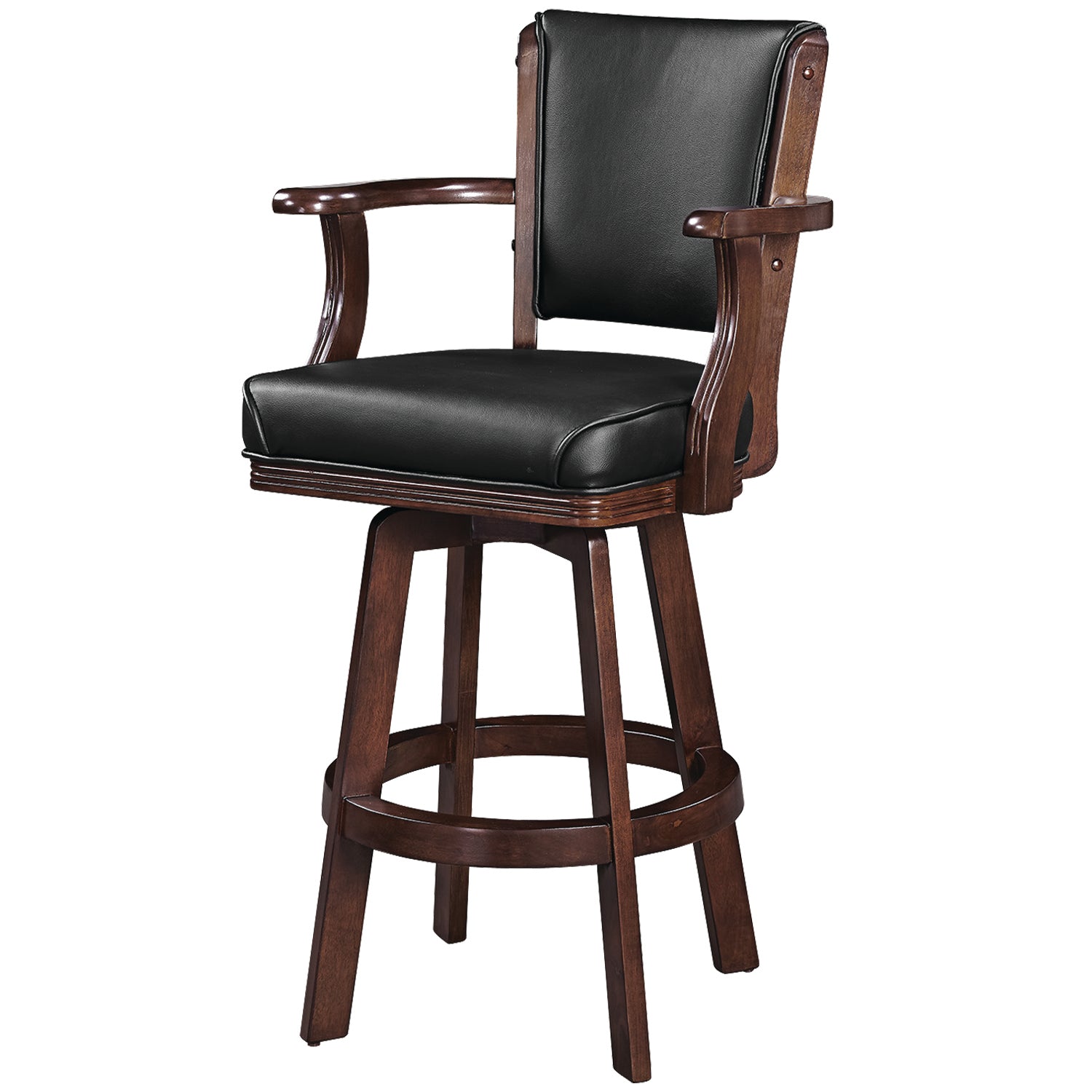 Backed Bar Stool with Arms