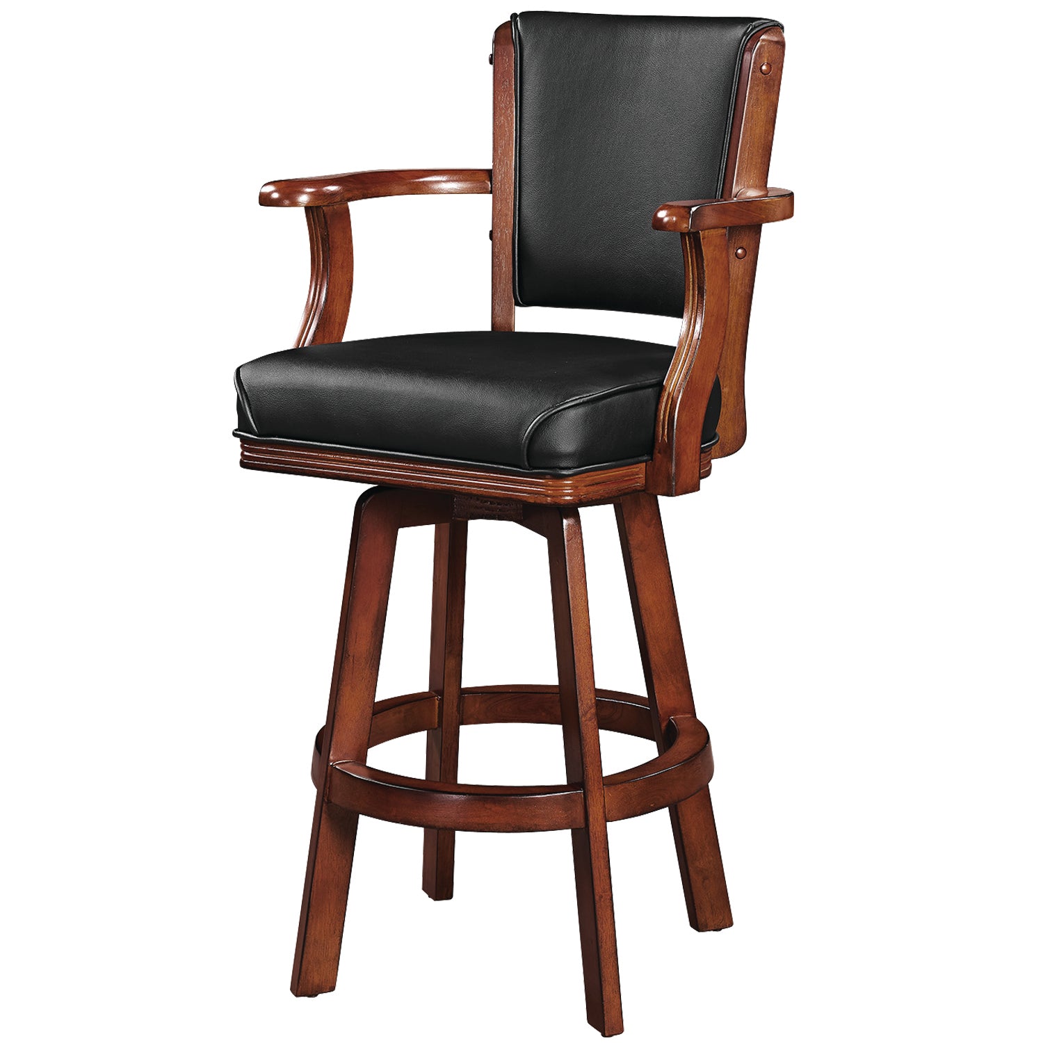 Backed Bar Stool with Arms