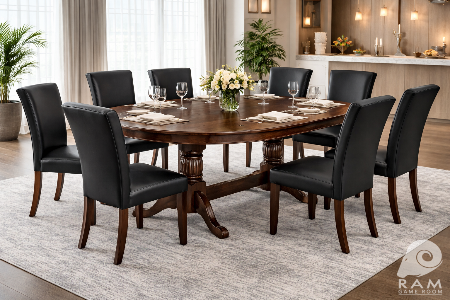 RAM Game Room 84" Texas Hold'em Poker Table