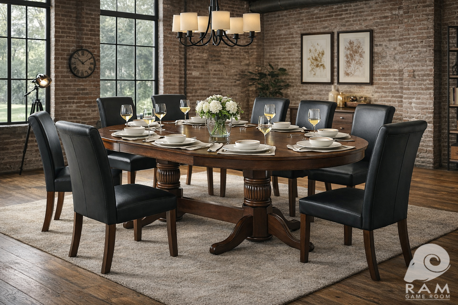 RAM Game Room 84" Texas Hold'em Poker Table