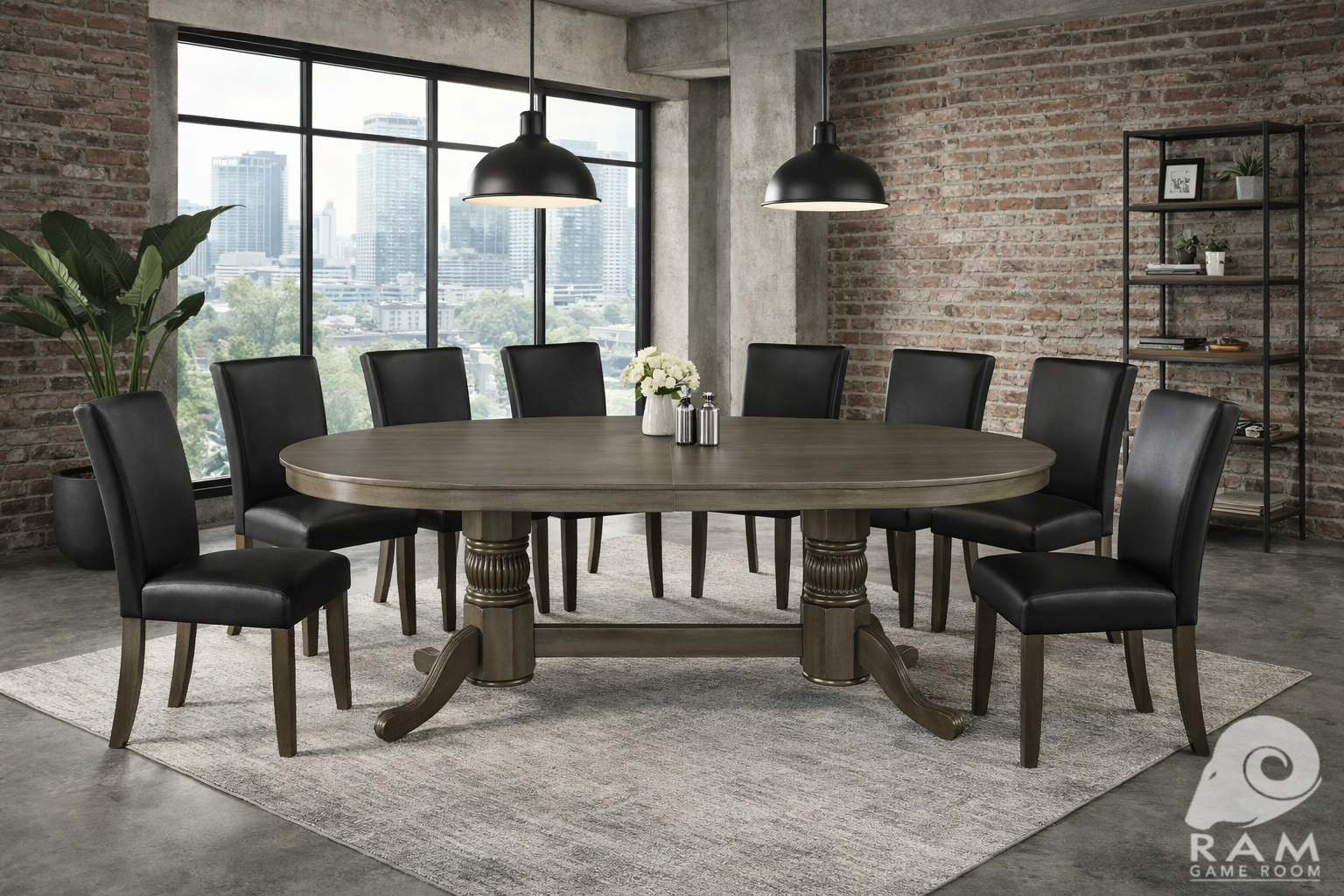 RAM Game Room 84" Texas Hold'em Poker Table