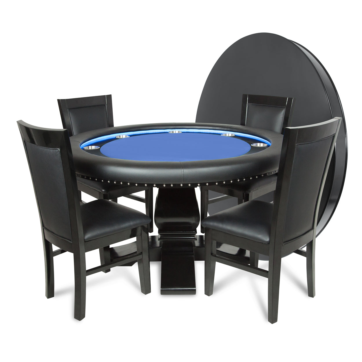 BBO Ginza LED Round Poker Table