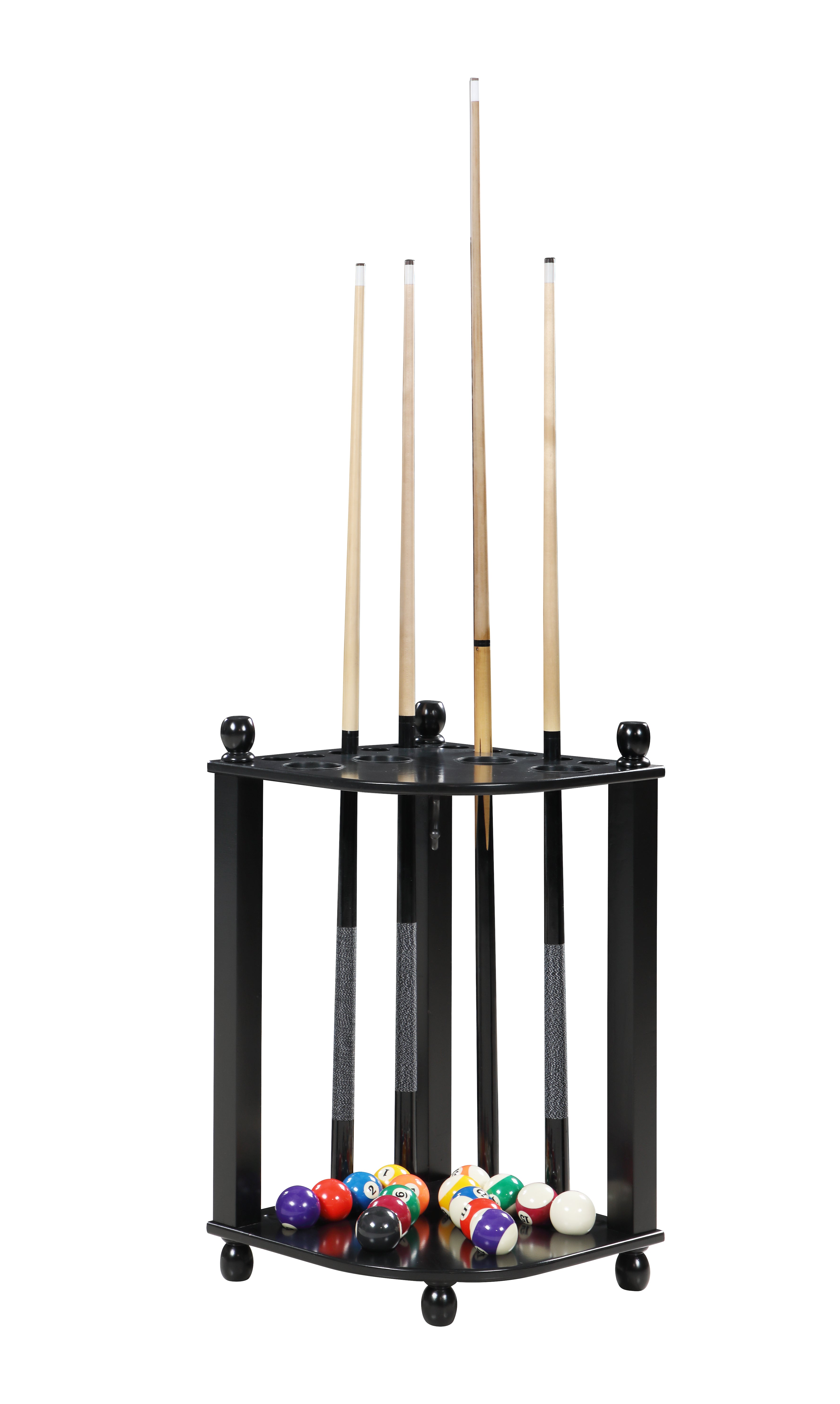 Regent 28" Corner Floor Billiard Cue Rack