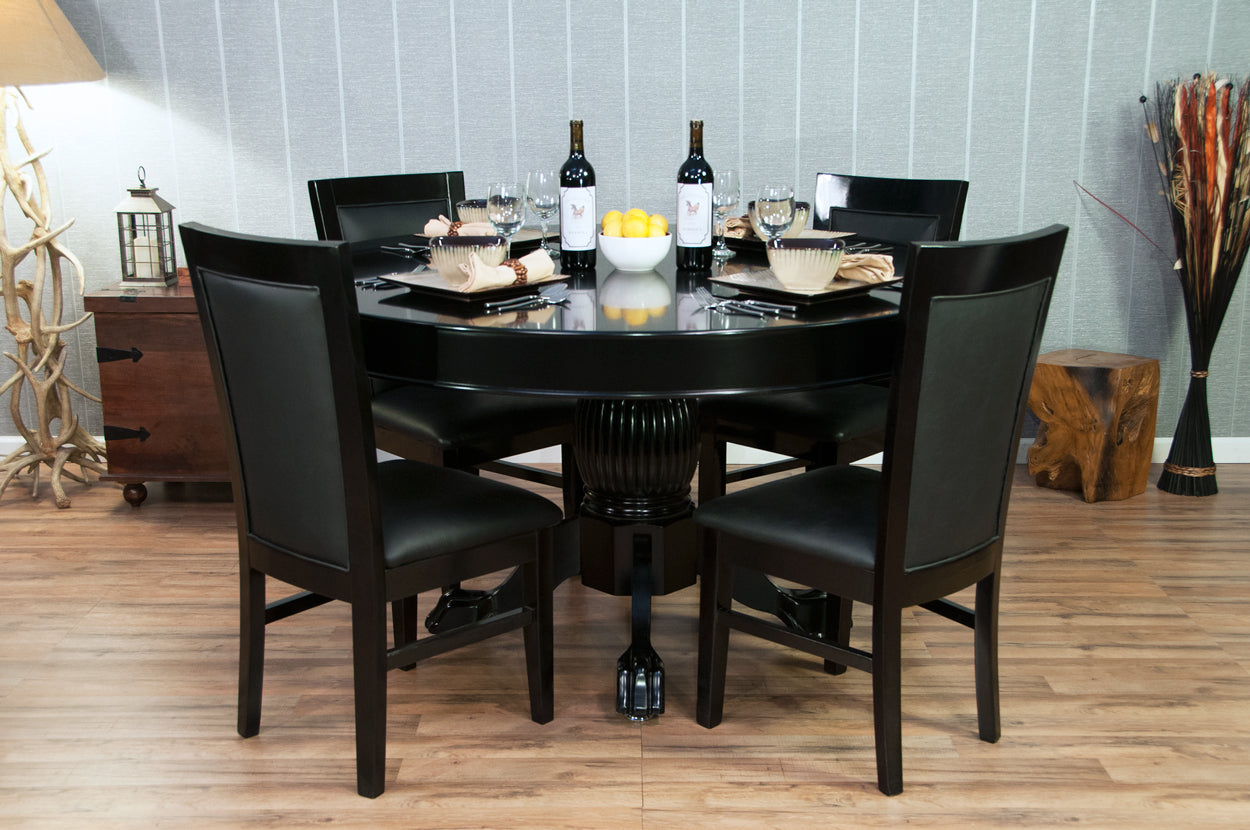 Black Dining/ Poker Chair
