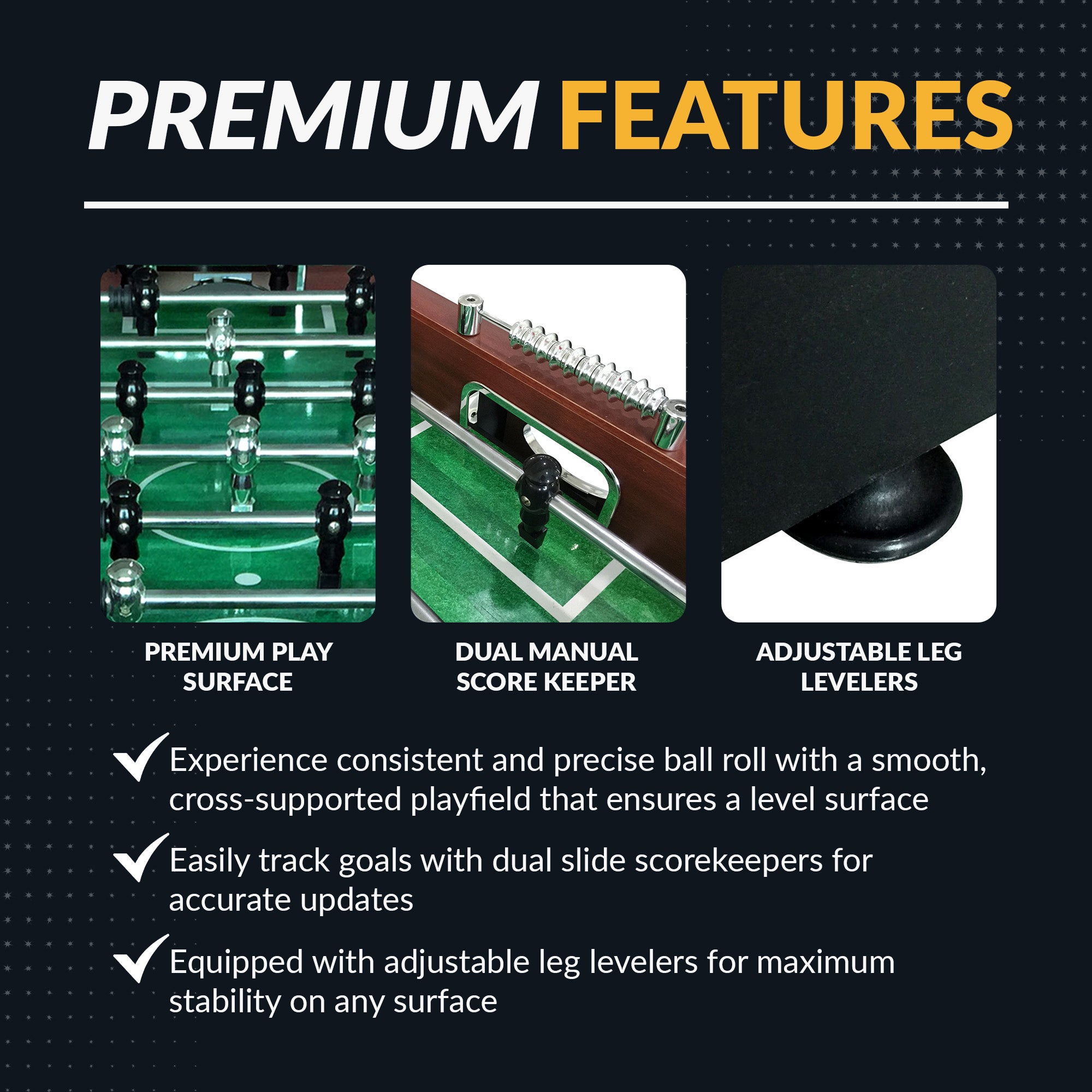 Metropolitan 54” Foosball Table