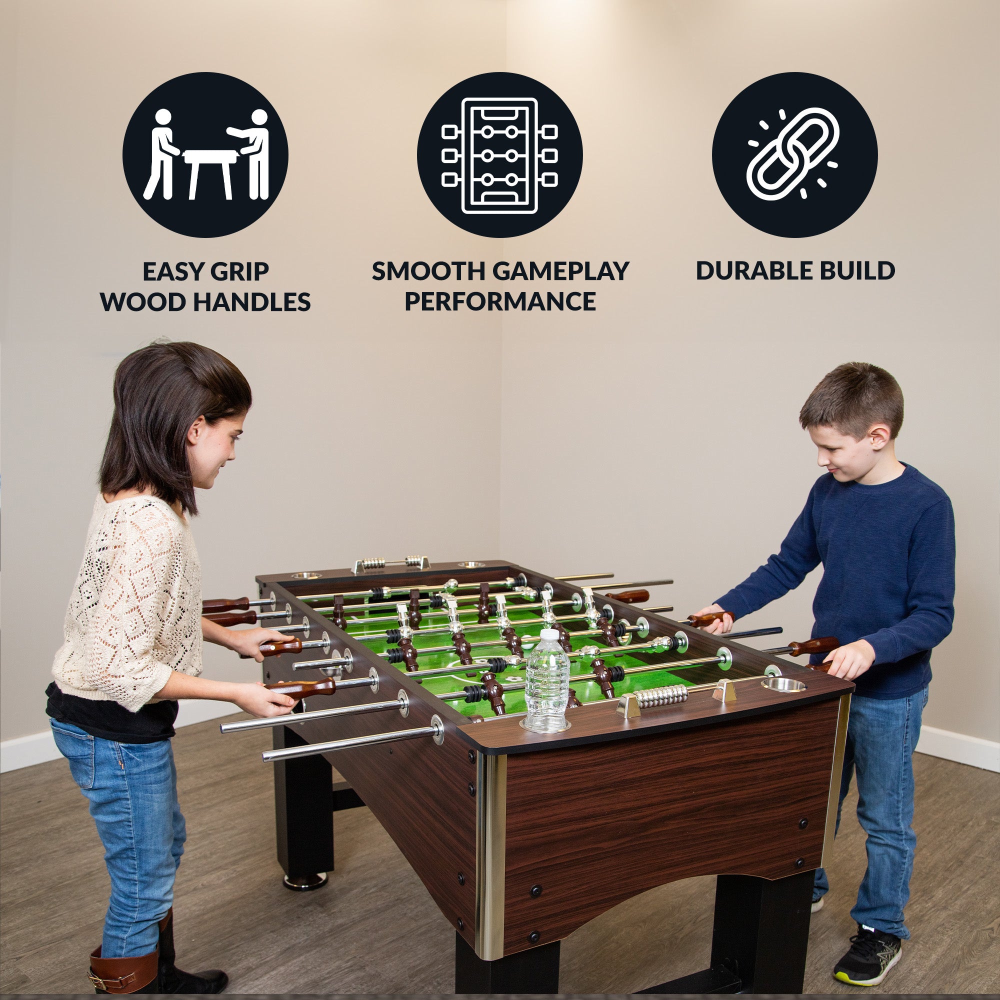 Primo 56" Foosball Table – Furniture Style Game Room Table
