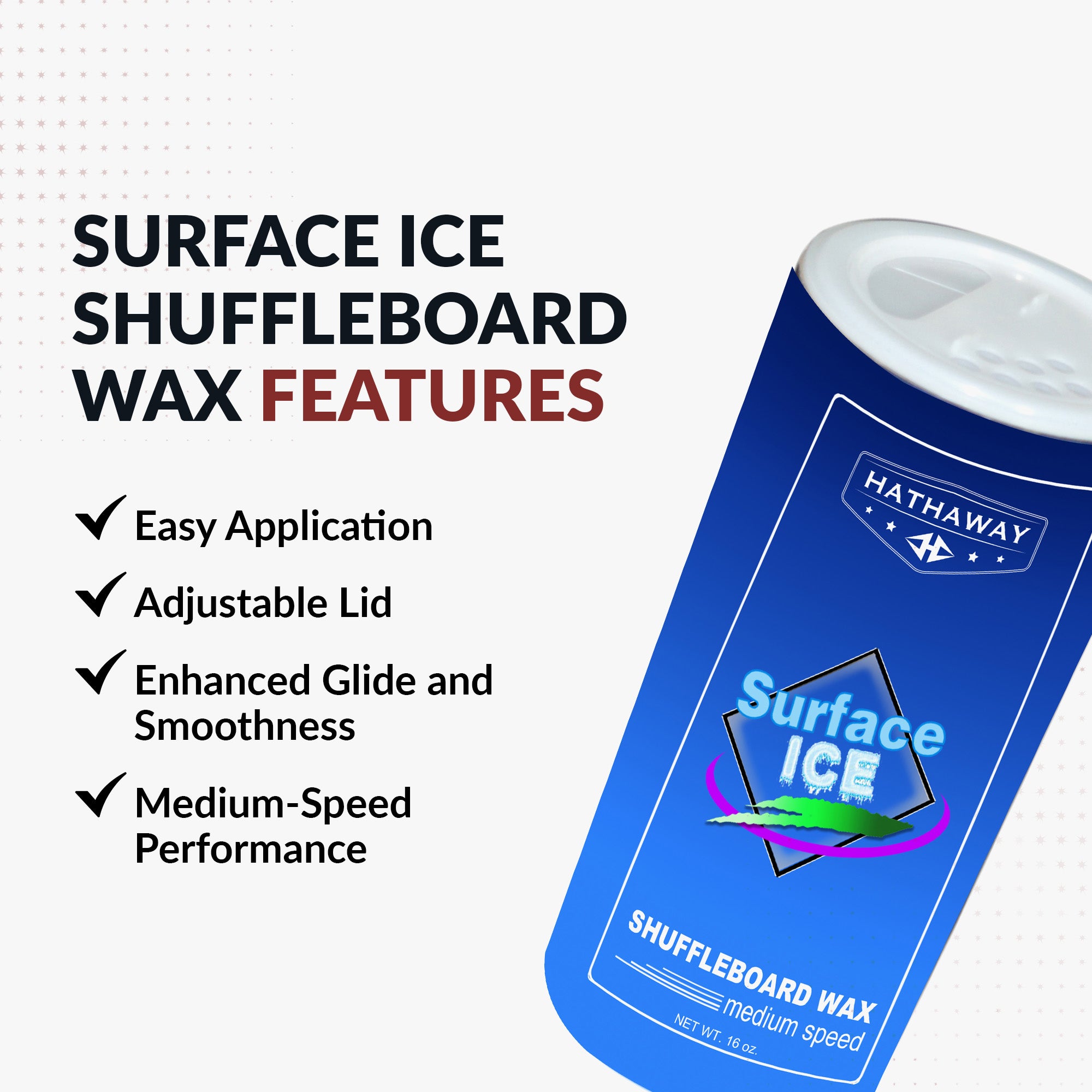 Surface Ice Shuffleboard Wax