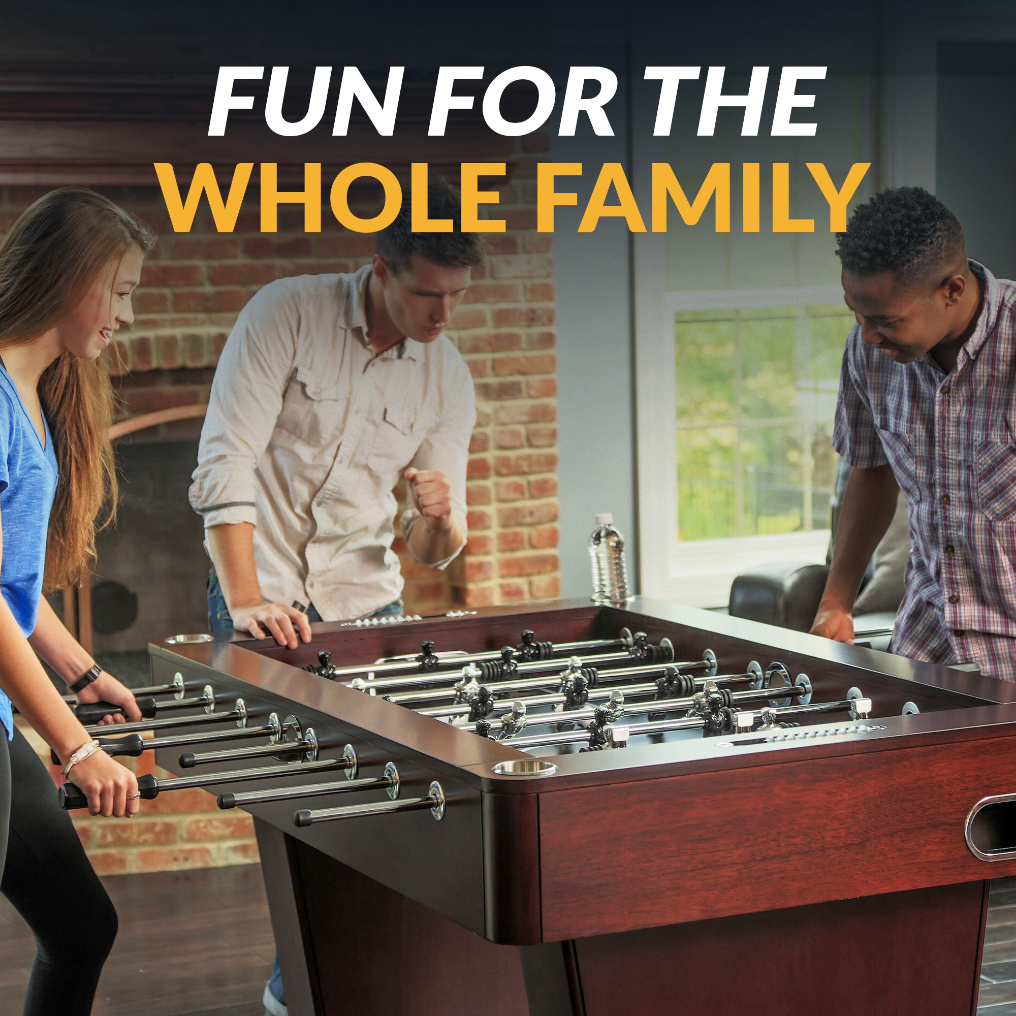 Millennium 55” Foosball Table – Mahogany Finish