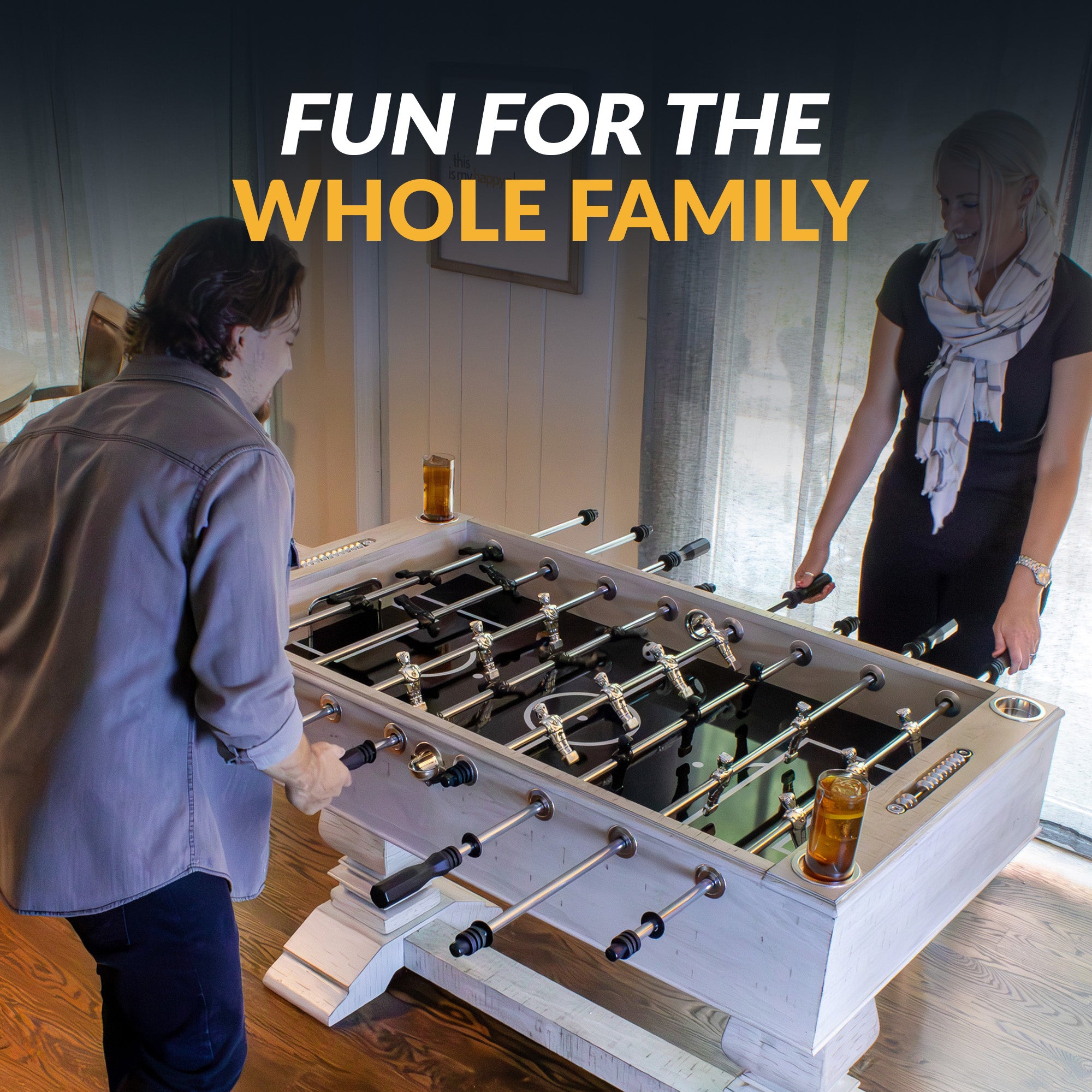 Montecito 55” Foosball Table – Driftwood Finish
