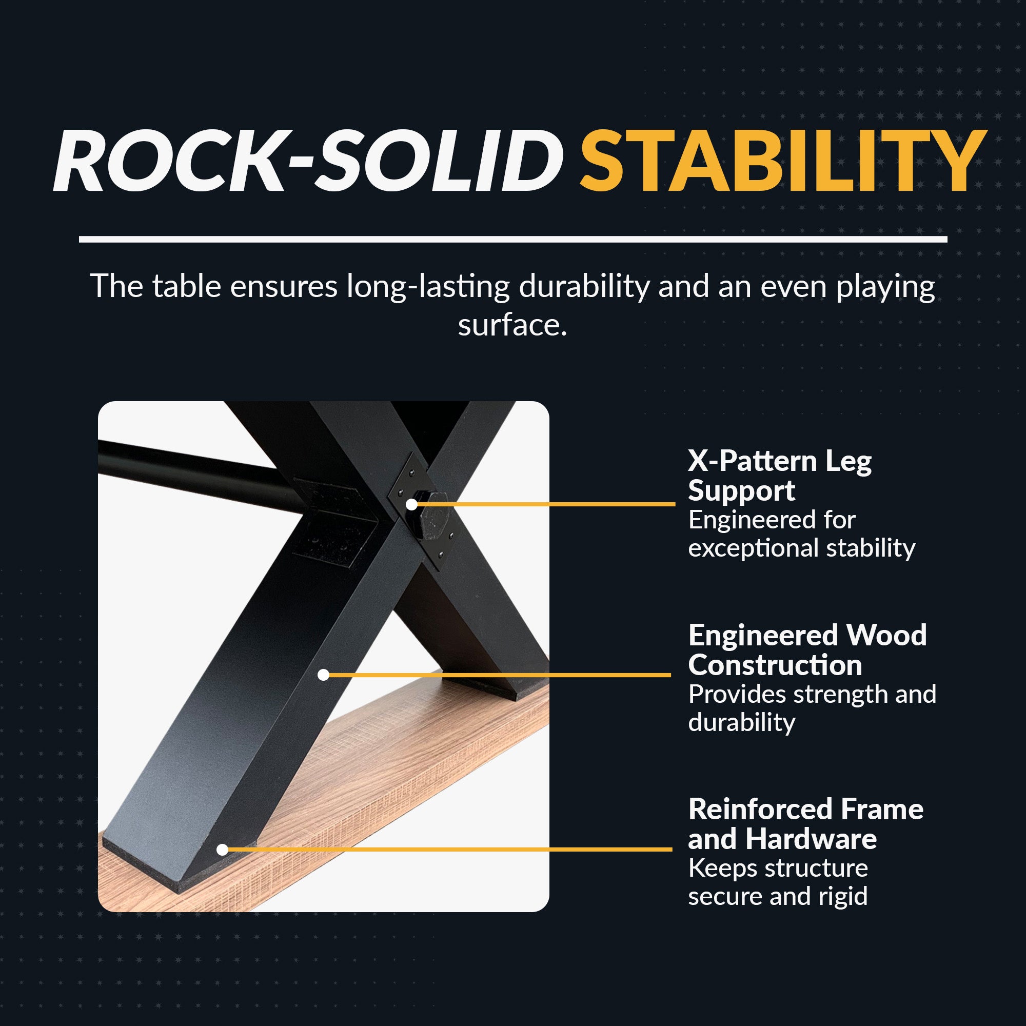 Excalibur 7 ft Pool Table – Driftwood Finish with Blue Felt