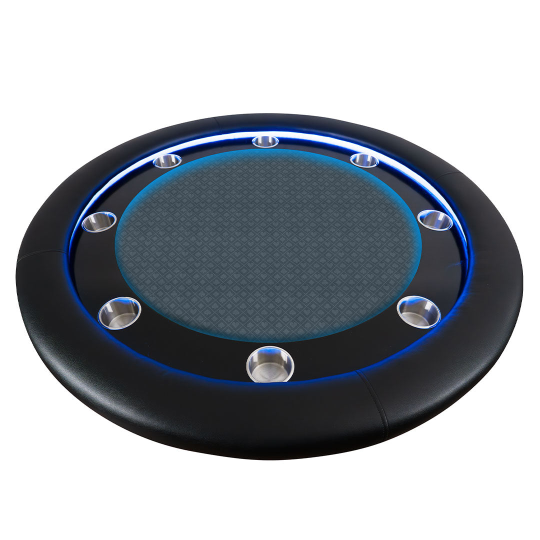 BBO Ginza LED Round Poker Table