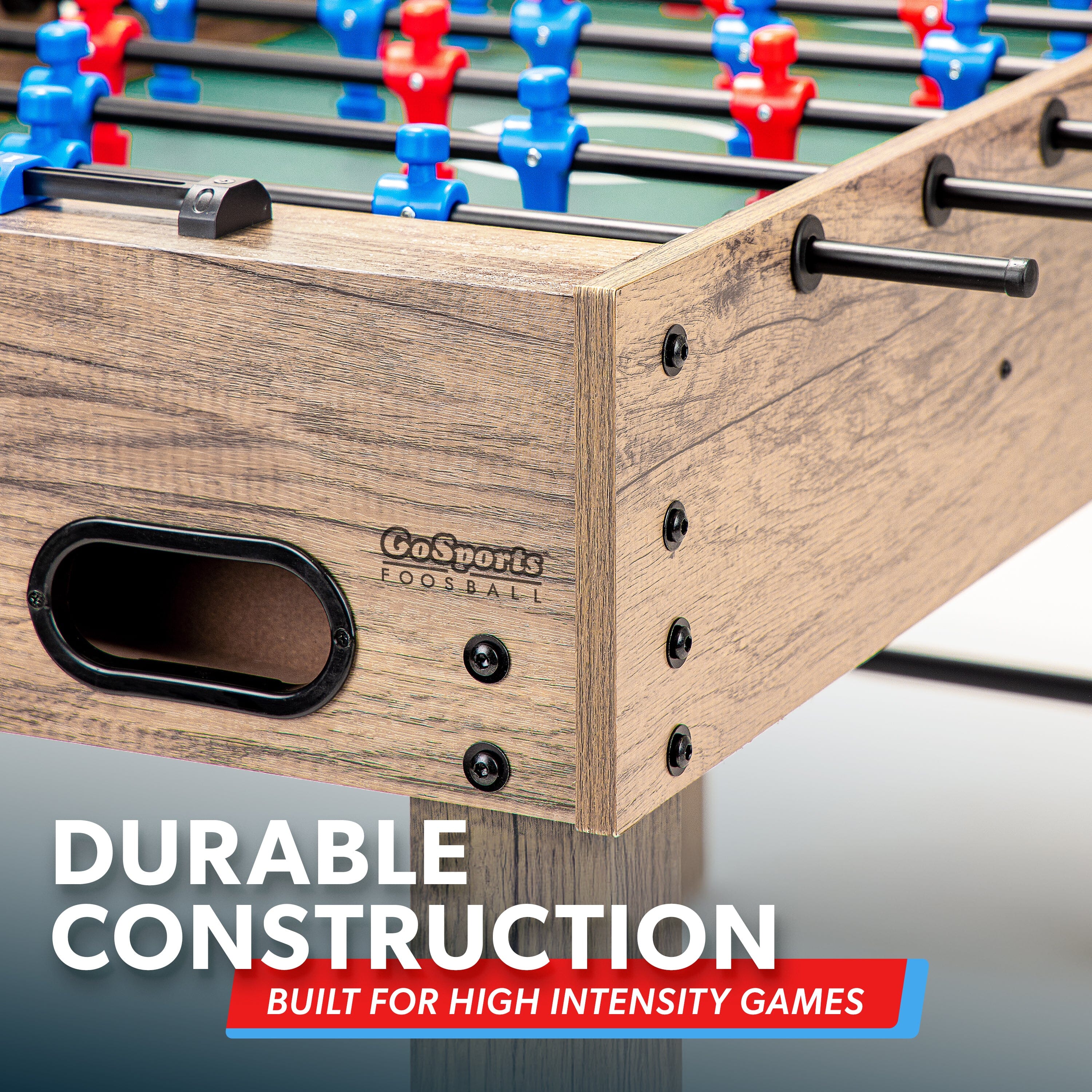 GoSports 54 Inch Full Size Foosball Table - Professional-Grade Game Table for Home