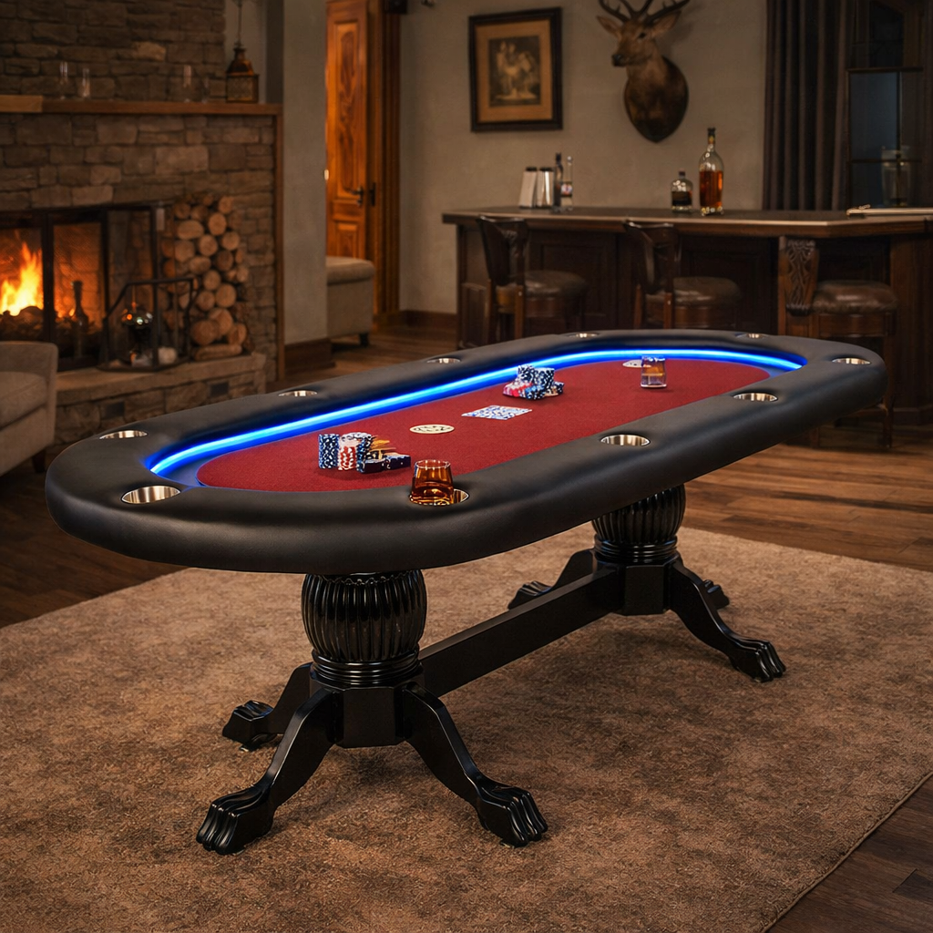 BBO Elite Alpha LED Poker Table